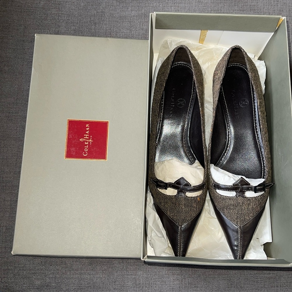 Cole Haan Tweed Pumps